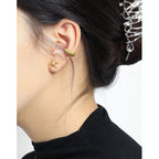 Cute Mini Irregular Star 925 Sterling Silver Stud Earrings
