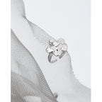 Cute Cloud Smile 925 Sterling Silver Adjustable Ring