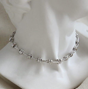 Honey Moon Lover Beads 925 Sterling Silver Promise Bracelet