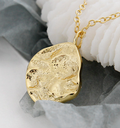 Casual Irregular Rock Stone 925 Sterling Silver Necklace