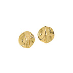 New Irregular Round 925 Sterling Silver Stud Earrings