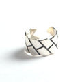 Vintage Minimalism Geometry 925 Sterling Silver Adjustable Ring