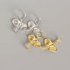 Animal Elephant 925 Sterling Silver Leverback Earrings