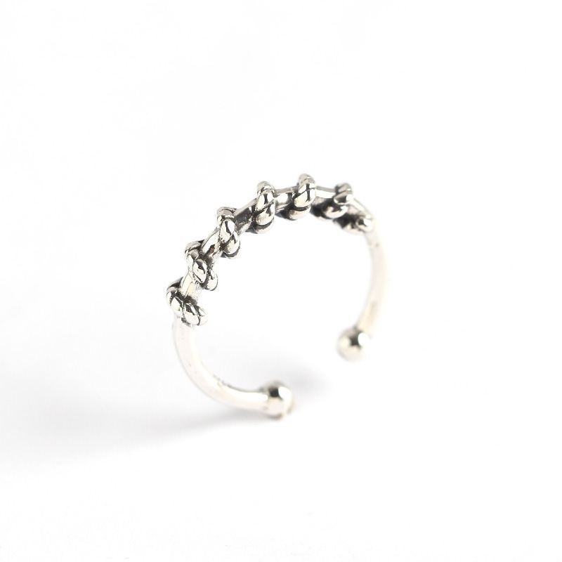 Vintage Twining 925 Sterling Silver Adjustable Ring