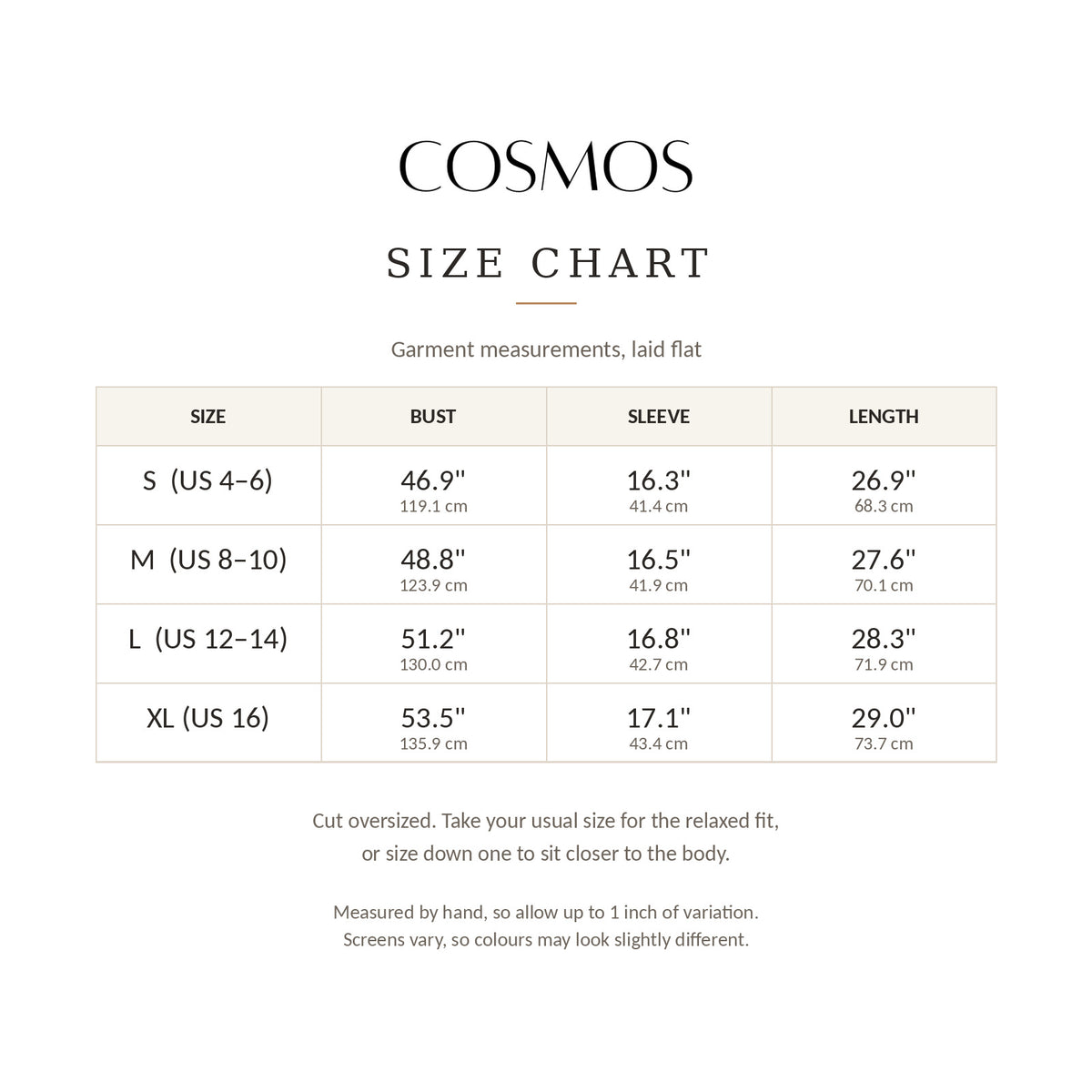 COSMOS™ Women's Oversized Cardigan Sweater