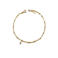 Casual Shell Pearl 925 Sterling Silver Chain Bracelet