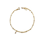 Casual Shell Pearl 925 Sterling Silver Chain Bracelet