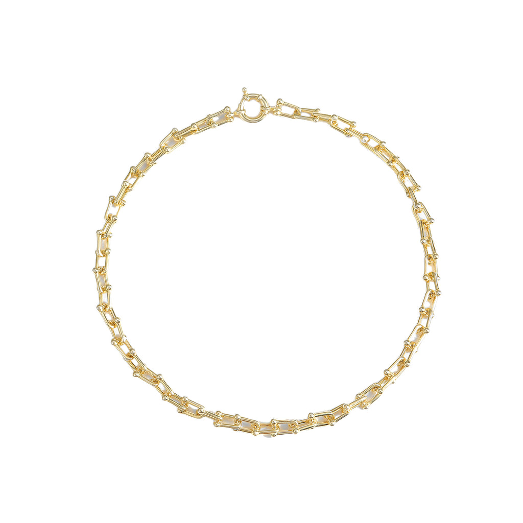 Classic Hollow Chain Fashion 925 Sterling Silver Necklace